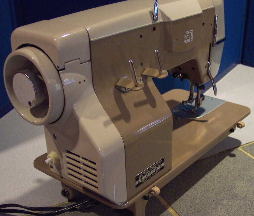 Restored Nelco Lyra Vintage Japanese-Made Sewing Machine